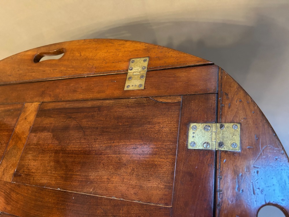 George III Mahogany Butlers Tray View V
