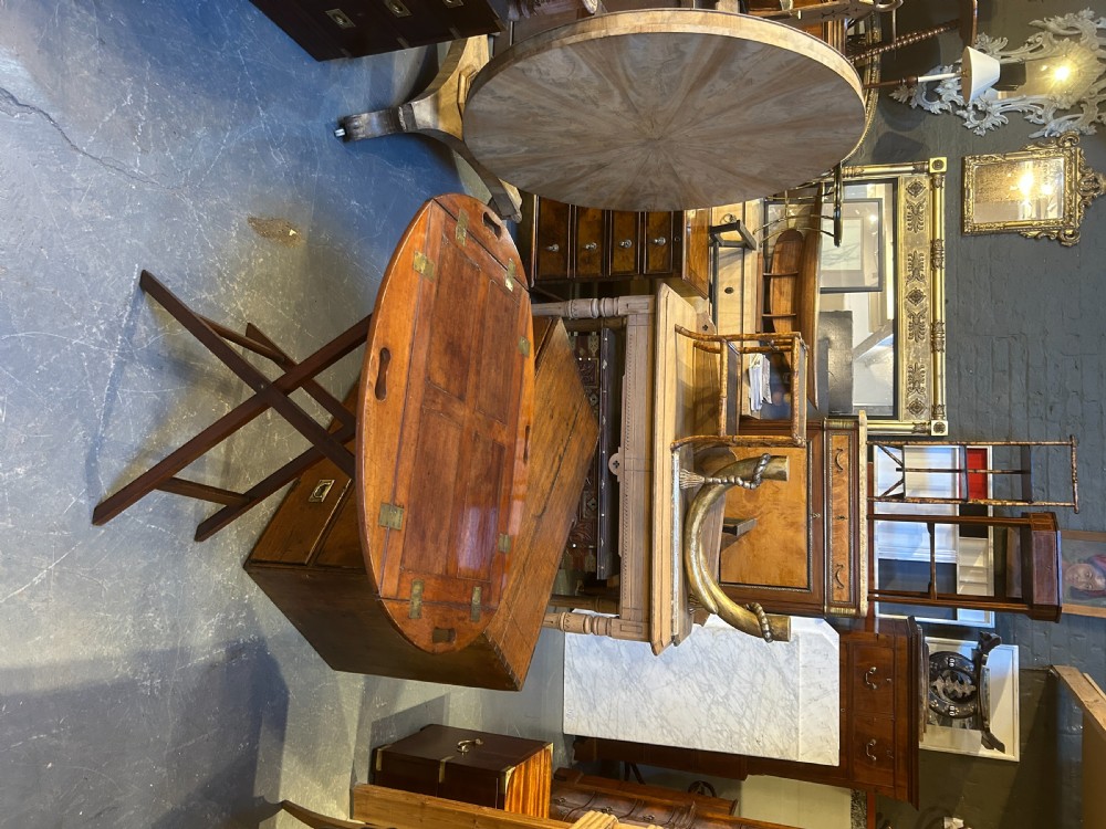 George III Mahogany Butlers Tray View IX