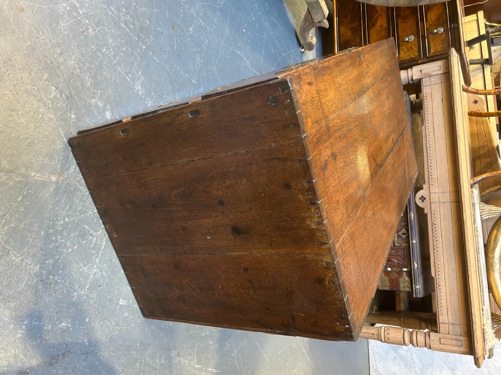 Pair Colonial Campaign  Chest Of Drawers View VIII