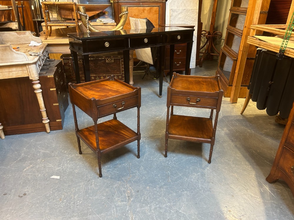 Pair George III Style Side Tables View VI