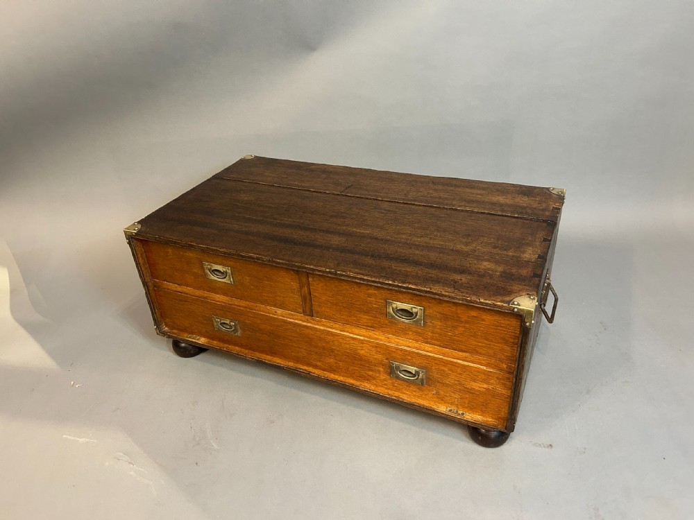 campaign low chest of drawers