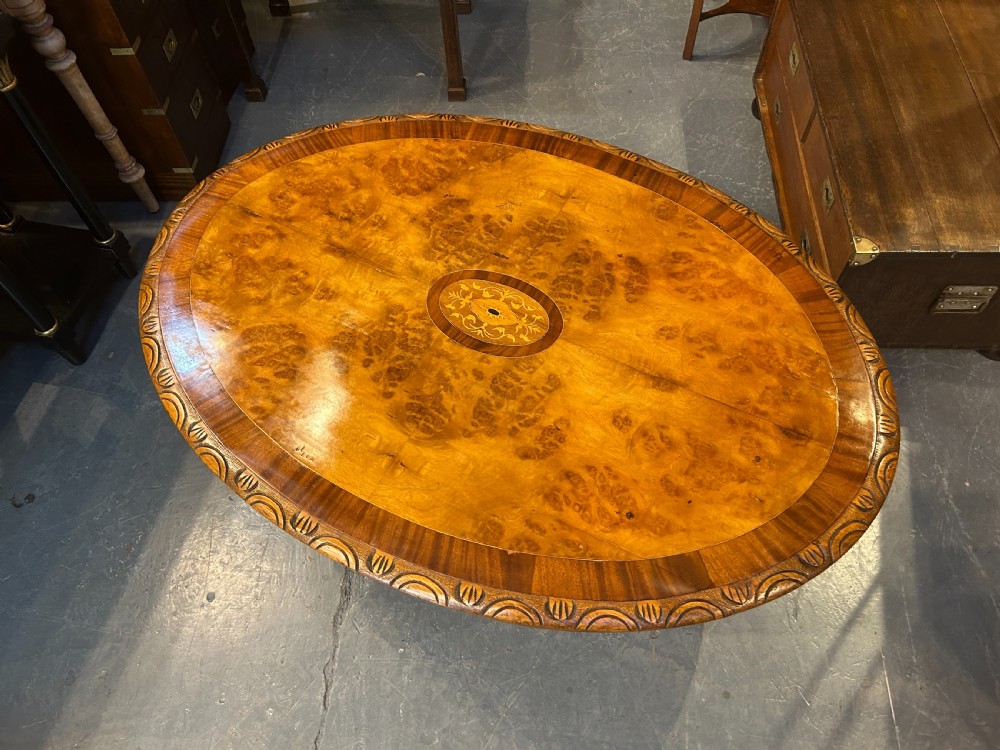 victorian walnut coffee table View VII