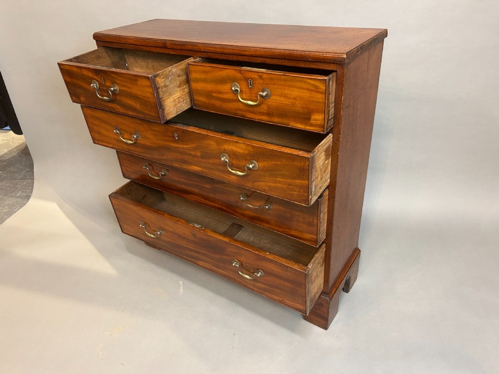 george III mahogany hall chest of drawers View III