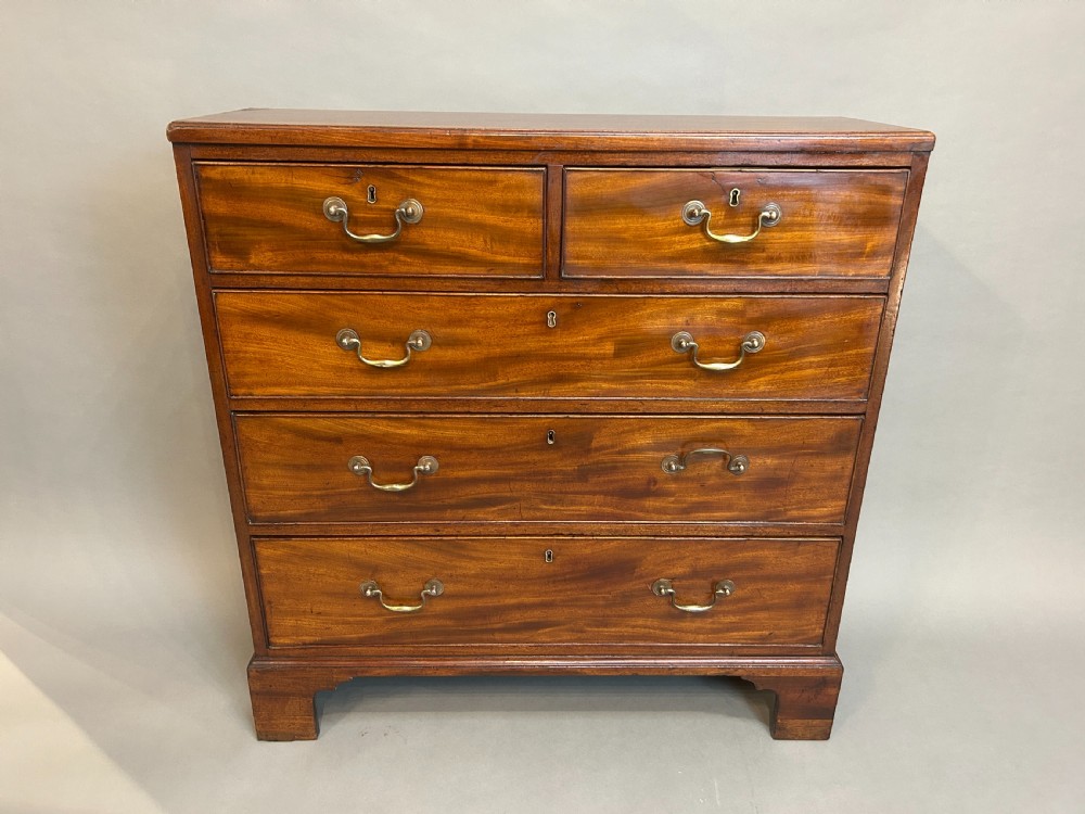 george III mahogany hall chest of drawers View V