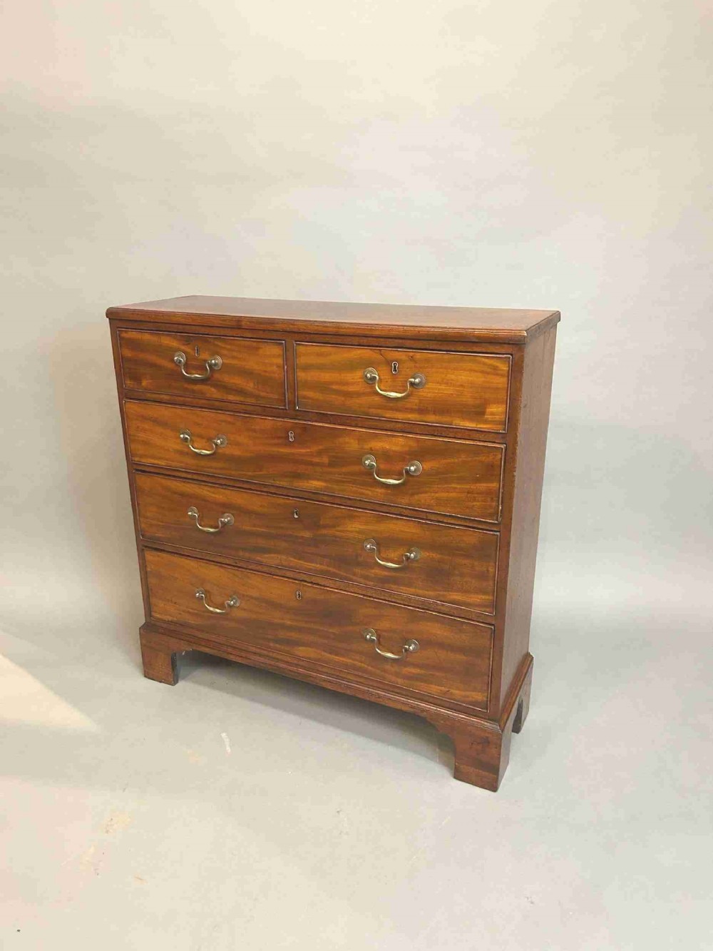 george III mahogany hall chest of drawers