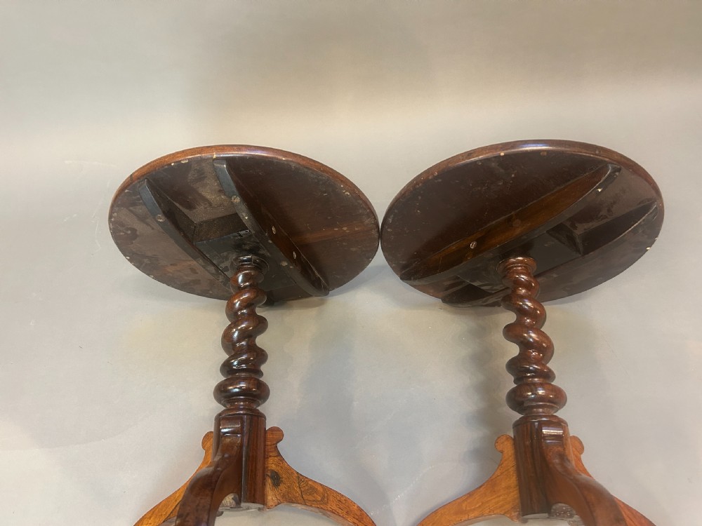 pair C19th occasional tables View V