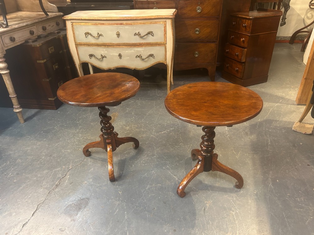 pair C19th occasional tables View VI
