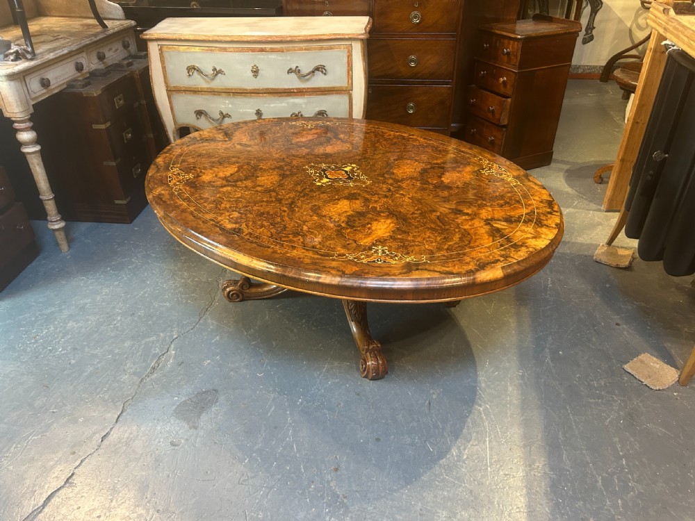victorian walnut coffee table View VII