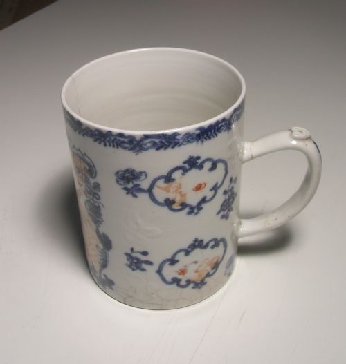Qianlong Famille Rose Canister Mug