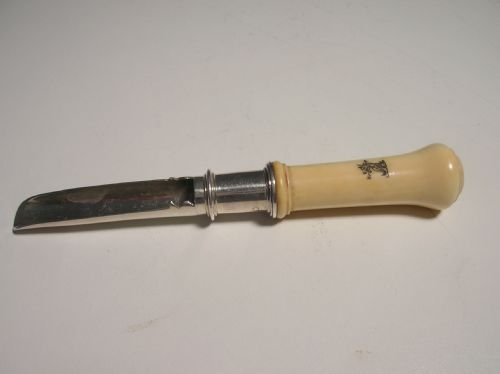 Georgian Silver Apple Corer 1816