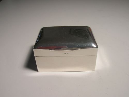 Victorian Silver Box 1890