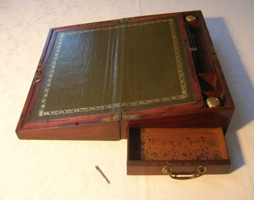 fig 1. Georgian Mahogany Writing Slope