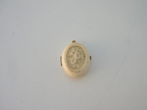 Exquisite Victorian Ivory Locket
