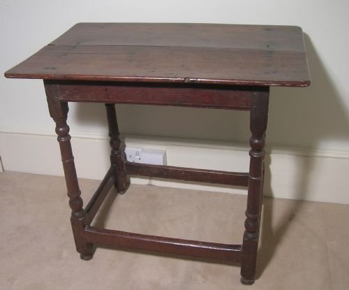 17th Century Oak Side Table