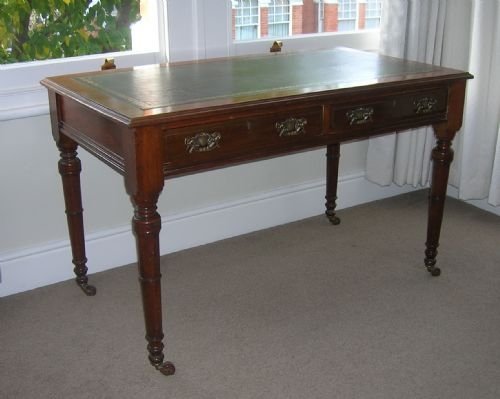 Mid Victorian Mahogany Writing Table