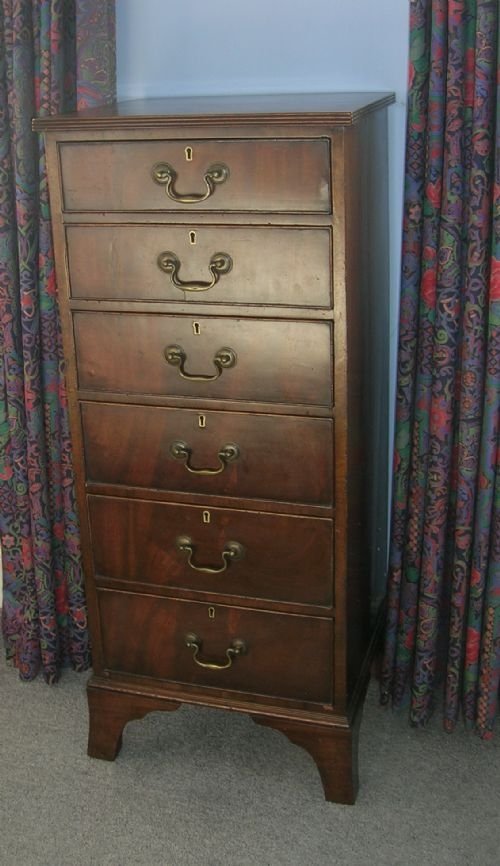 Tall Mahogany Chest of Drawers