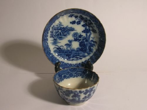 Chinese Qianlong Tea Bowl and Saucer