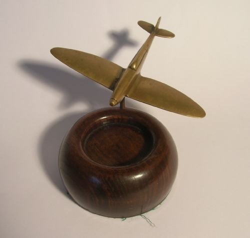 1940'S Brass "Spitfire" Sculpture