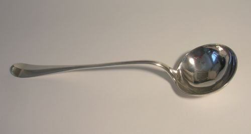 Georgian Silver Soup Ladle