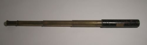 Late 19th Century 4 Draw Brass Telescope