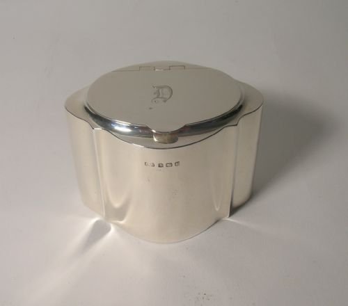 Silver Dressing Table  or Tea Caddy