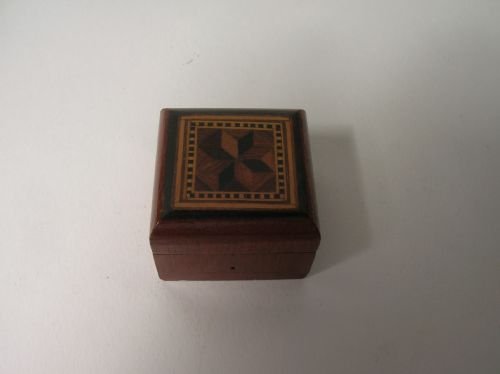 Tunbridge Ware Stamp Box