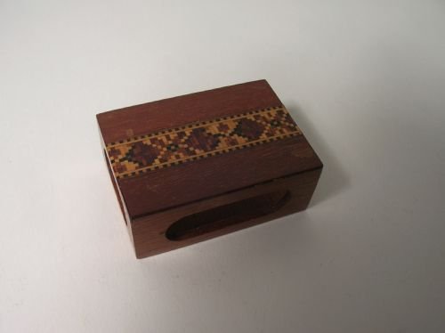 Tunbridge Ware Matchbox Holder