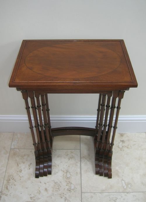 Victorian Quartetto of Mahogany Tables
