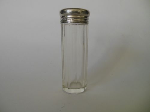 Silver Topped Glass Jar by Asprey