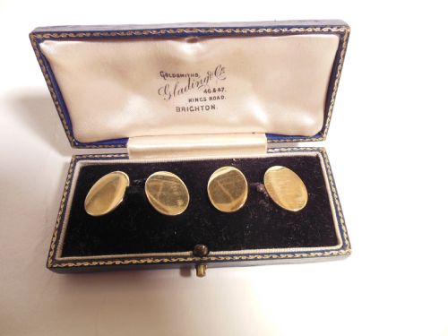 Vintage 18ct Gold Cufflinks
