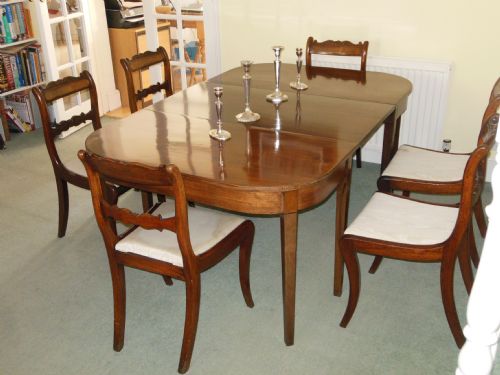 Pair of Regency Console Tables or Small Dining Table