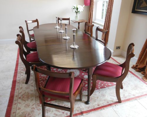 Georgian Mahogany Versatile Dining Table