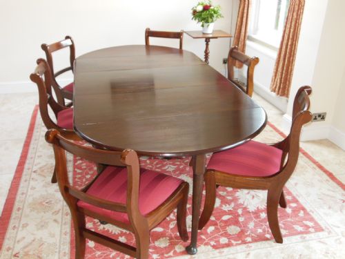 fig 1. Georgian Mahogany Versatile Dining Table