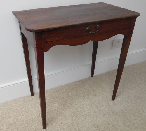 Georgian Oak Side Table