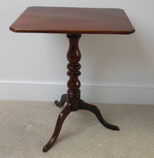 Mahogany Tripod Tip Top Table