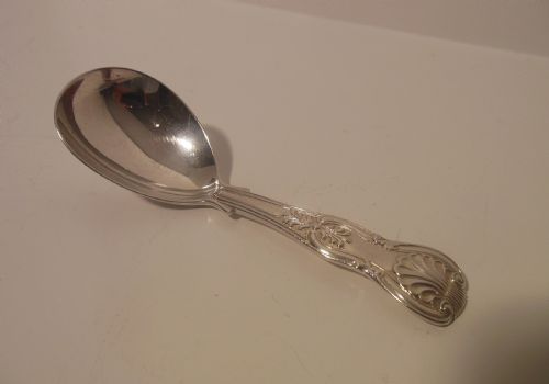 William IV Silver Caddy Spoon