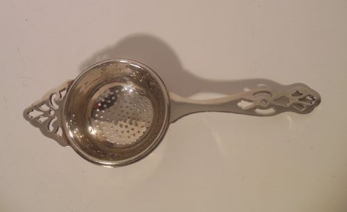 Silver Tea Strainer
