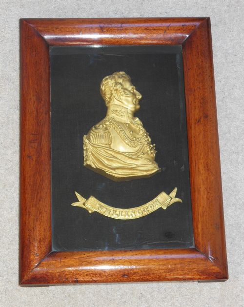 Gilt Relief Portrait - Duke of Wellington