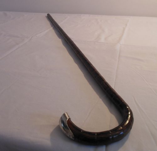 Walking Cane Silver Handle Brigg 1904