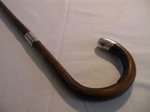 Gentleman's Silver Handled Walking Cane