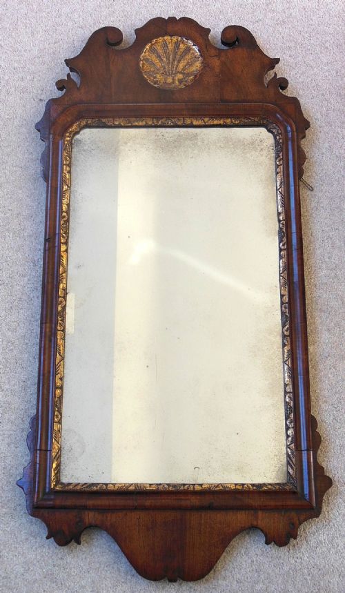 George II Walnut Pier Mirror