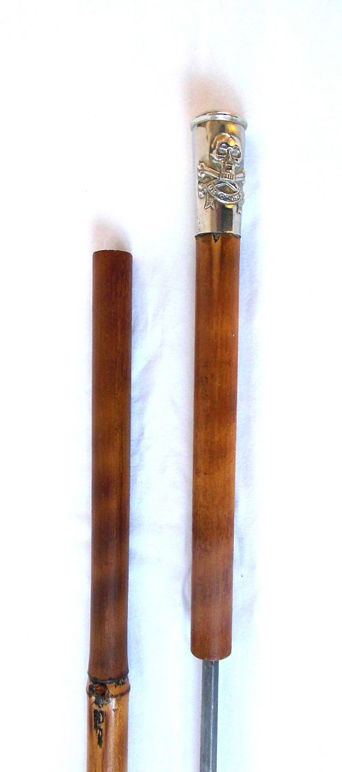 Bamboo Sword Stick or Cane - Royal Lancers