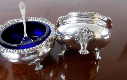 SET OF FOUR SILVER SALTS - ADDITIONAL PHOTO 2