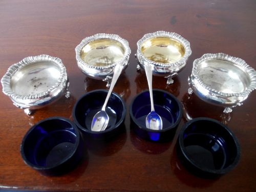 SET OF FOUR SILVER SALTS - ADDITIONAL PHOTO 3