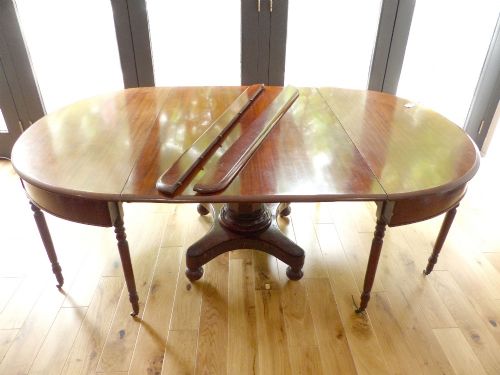 Georgian Mahogany Metamorphic Dining Table