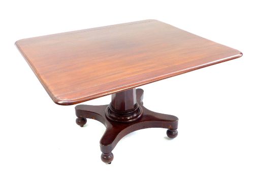 fig 1. Georgian Mahogany Metamorphic Dining Table
