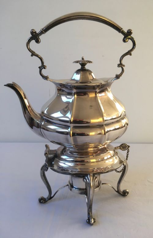 Mappin & Webb Silver Plated Spirit Kettle