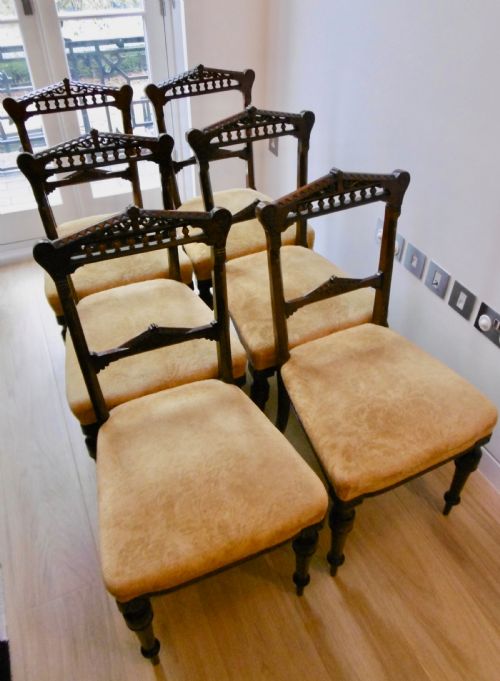 Set of Six Dining Chairs