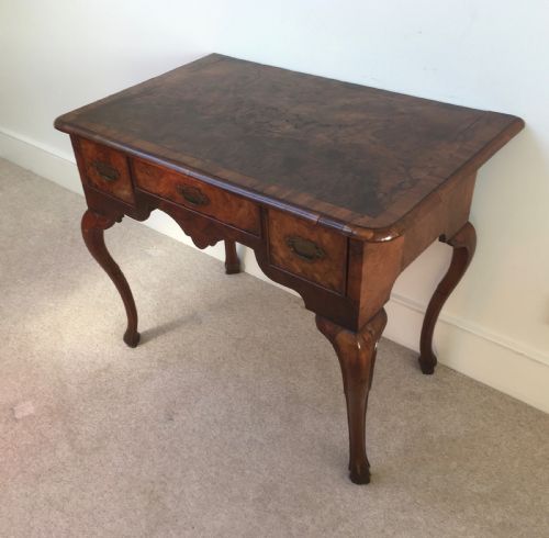 GEORGE II BURR WALNUT LOWBOY - ADDITIONAL PHOTO 3