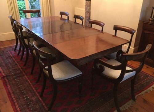 Georgian Extending Mahogany Dining Table